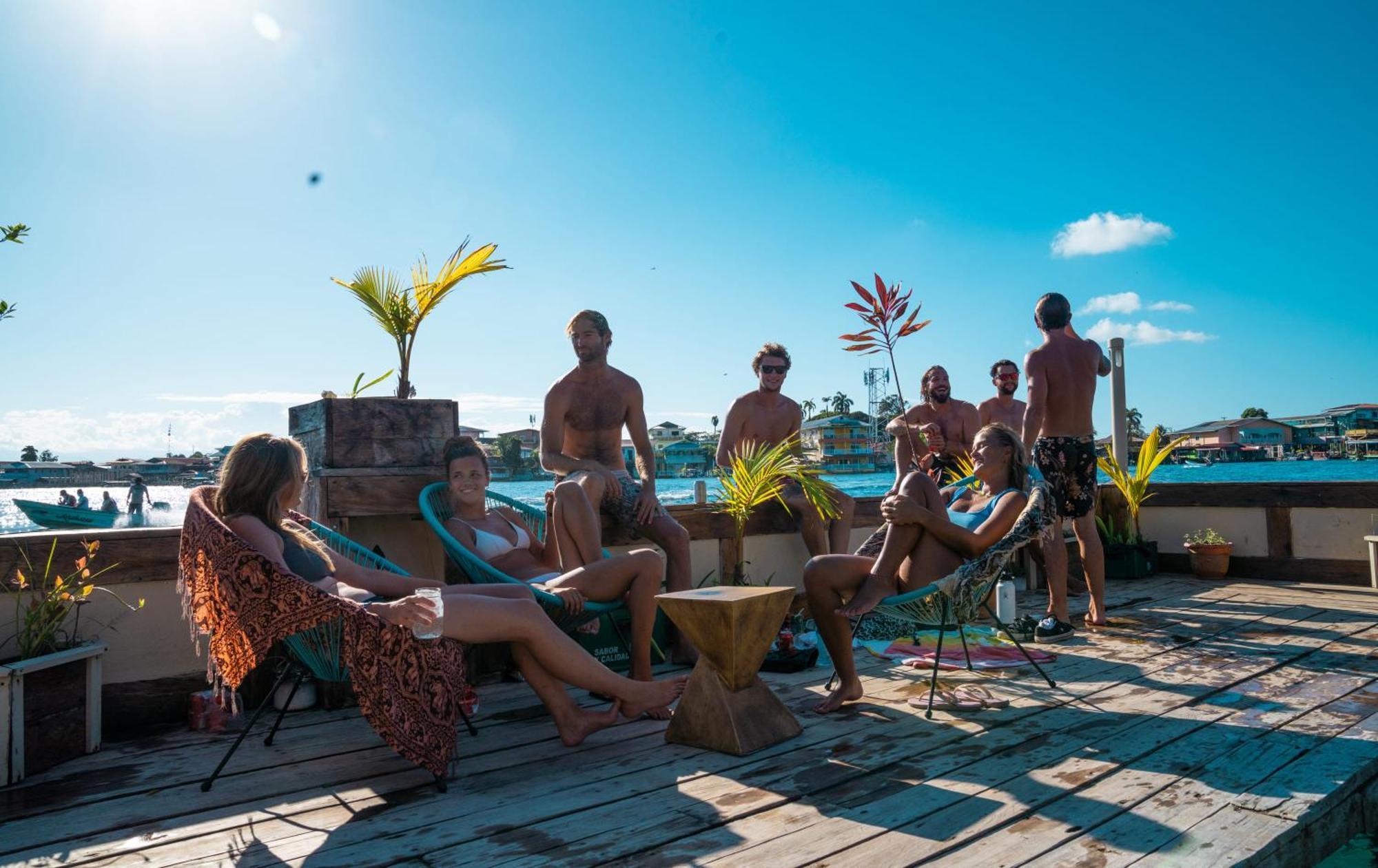 Aqua Lounge Hostel Bocas Town Exterior foto
